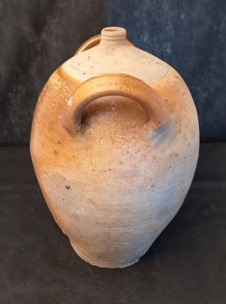 Jarre ou cruche en grès vernissé vintage années 1940/1950