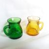 Pichets tasses pots à lait verre coloré