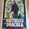 Affiche cinéma - Les maitresses de Dracula