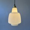 ANCIENNE SUSPENSION EN OPALINE VINTAGE