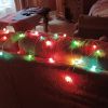 Noël guirlande lumineuse vintage Années 60 à 50 ampoules 