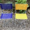 Paire de chaises pliantes vintage 80 s