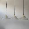 LOT 3 ANCIENNES SUSPENSIONS ART-DECO