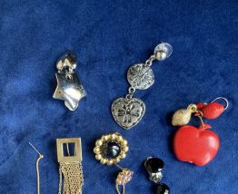 Boucles d'oreille années '80