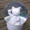 chat dans une bulle