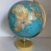 Grand globe vintage 1970 terrestre PVC JRO Verlag - 44 cm