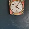 Horloge vintage pendule murale silencieuse années 60 Bayard