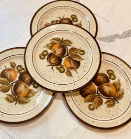 4 assiettes desserts Winterling Bavaria