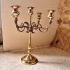 Lot de 2 chandeliers en cuivre VINTAGE