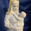 Vierge à l'enfant porcelaine RARE s. XIX 