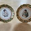 Assiettes miniatures porcelaine 