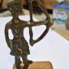 Statuette bronze guerrier