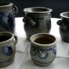 Vintage : ensemble d’anciens pots en grès d’Alsace