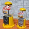 lot distributeur de bonbon en fonte aluminium et verre recon