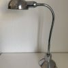 Lampe vintage 1940 de bureau jumo 210 chromée - 55cm