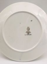 Lot de 6 assiettes plates « Digoin Sarreguemines / modèle La