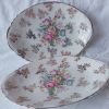 Duo des petites assiettes en fine porcelaine anglaise