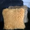 Coussin moumoute vintage