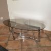 Table basse Paul Legeard. 1970. Space age. 120x60.