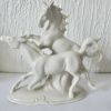 STATUETTE CHEVAUX PORCELAINE