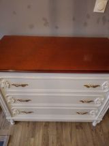 COMMODE 3 TIROIRS RESTAURÉE 