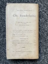 Livre ancien des œuvres de Lamartine de 1823