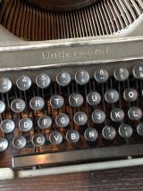Machine à ecrire Underwood Champion / vintage années 40-50