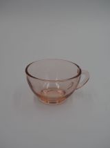 6 tasses et sous-tasses Rosaline