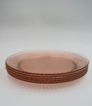 5 assiettes plate Rosaline
