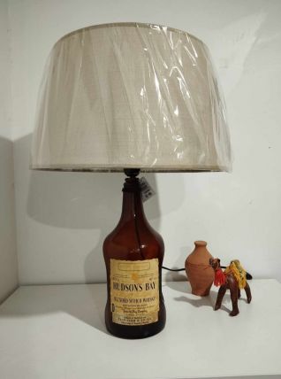 Lampe à poser déco recyclage bouteille de whisky