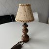 Lampe de chevet en bois