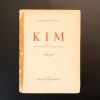 Kim- Tome I- Rudyard Kipling- Mercure de France- Numéroté   