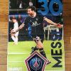 Poster Messi PSG et Ronaldo Manchester