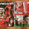 Poster équipes nationales Ronaldo Verratti Lewandowski Mbapp