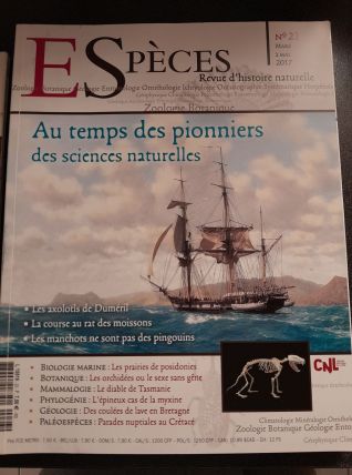 Revues Espèces 5 numéros 