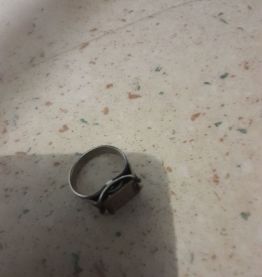 Couvert argent + bague en argent