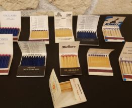 Lot de 10 boîtes allumettes vintage + 1 gratuite