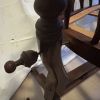 Berceau ancien + voile en plumetis d'origine