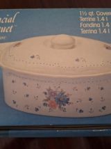 terrine 1,4 L "bouquet provincial"