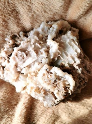 Minéral de Calcite Blanc - Pierre minéral naturel brut - 1,3