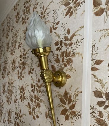 4 appliques en bronze