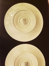 2 Assiettes à huitres Proceram années 50-60