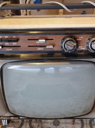 TV PORTABLE 1960 - 32cm PORTAVISEUR - PIZON BROS