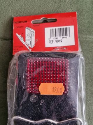  LAMPE de POCHE NOIR - SOUS BLISTER