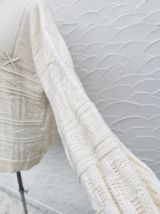 Pull Blanc homme vintage