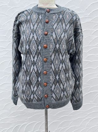 Cardigan homme d'hiver vintage