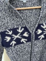Cardigan d'hiver vintage