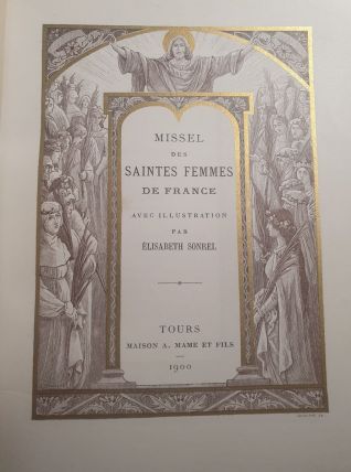 MISSEL DES  SAINTES FEMMES DE FRANCE