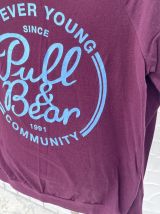 T-shirt longues manches Pull&amp;Bear vintage
