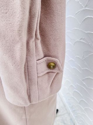 Manteau d'hiver avec fourrure vintage